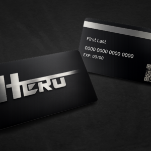 Hero Black Card